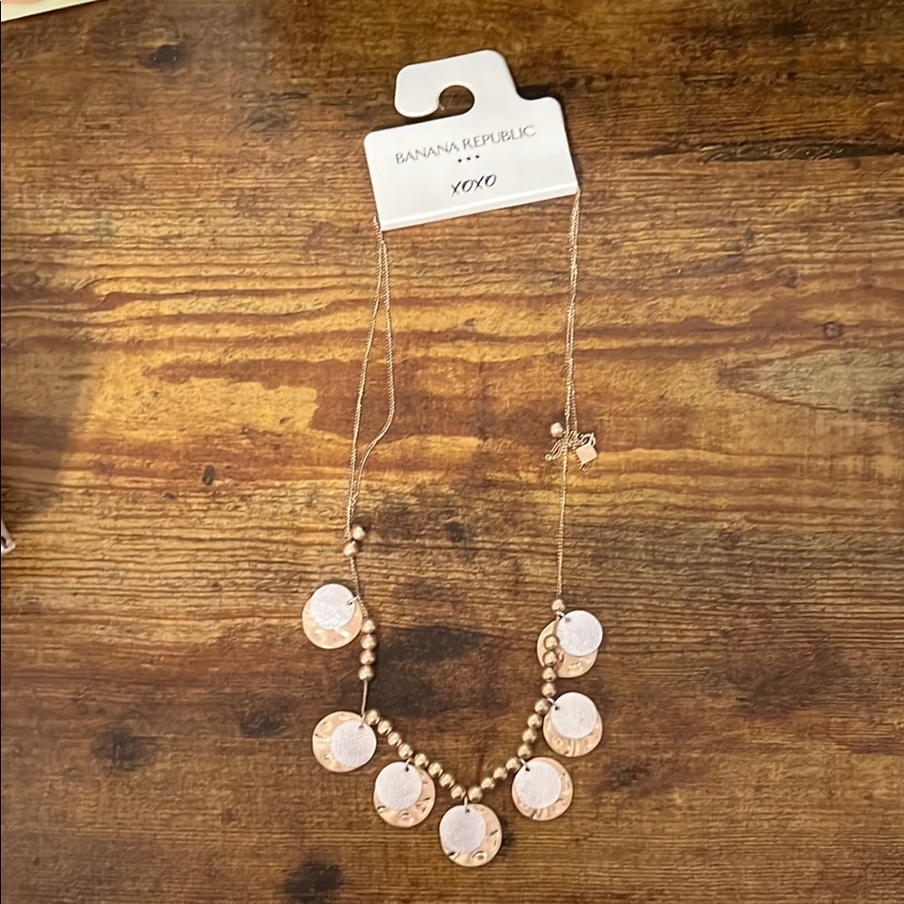 Banana Republic Rose Gold Necklace